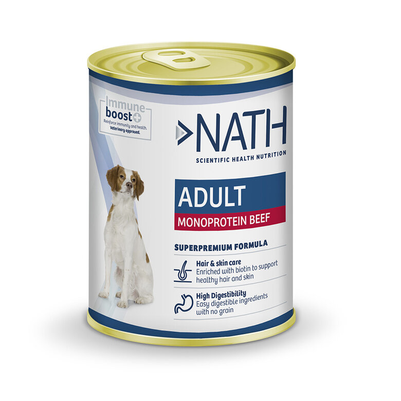 Nath Adult Monoprotein Ternera lata para perros , , large image number null